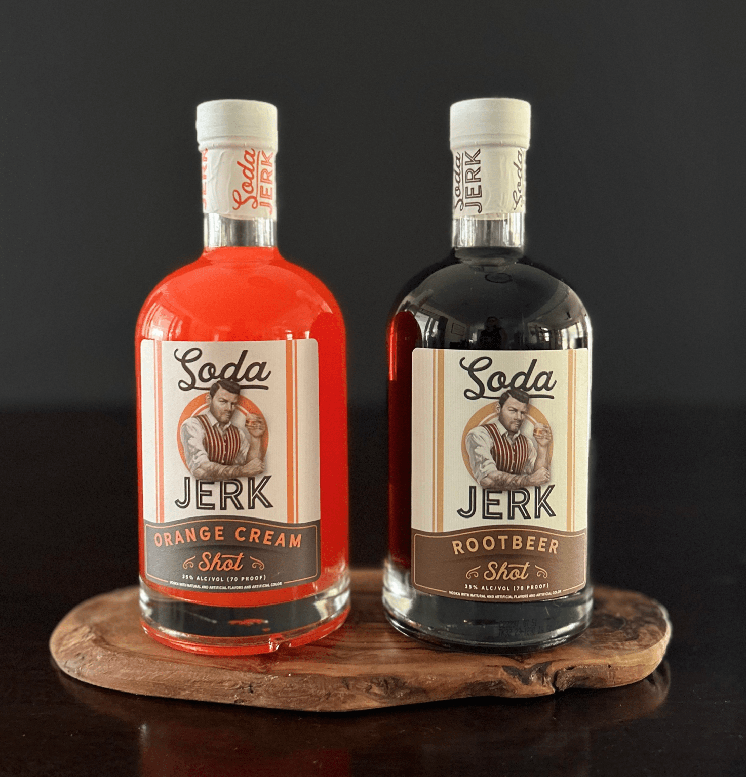 Soda Jerk Shot Orange Cream & Root Beer | 5% Off | Hops & Stem